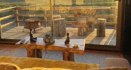 B - Tregualemu, comfortable cabins surfing