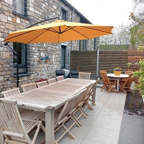 Hus, 5 soverom, tilgjengelighetstilpasset, røyk | Utendørsservering