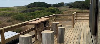 C - Tregualemu, comfortable cabins surfing
