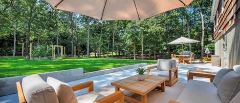 Overnattingsstedets uteområder