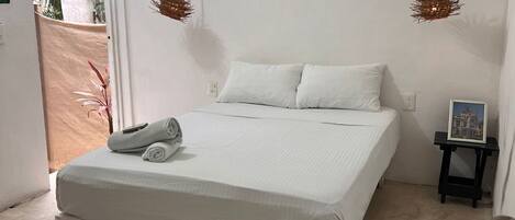 Classic Bungalow, 1 Double Bed, Kitchenette | 1 bedroom, free minibar items, iron/ironing board, free WiFi