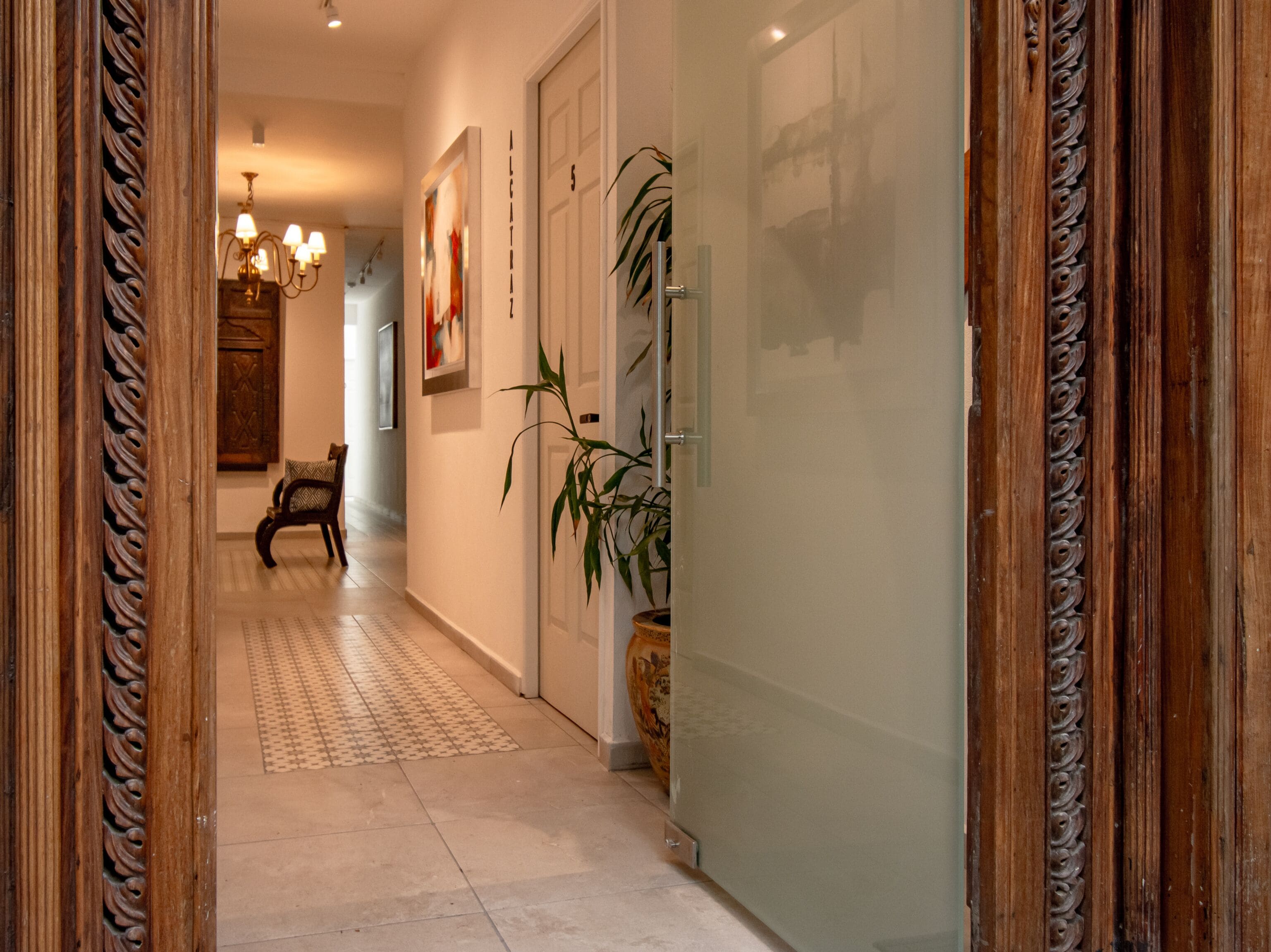 Pintu masuk interior