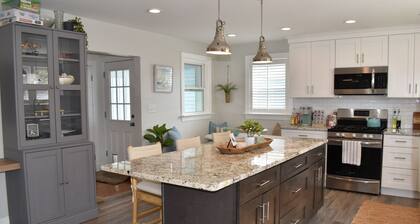NEW Charming Walk to beach 2-bedroom Coastal Home