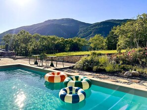 Una piscina climatizada