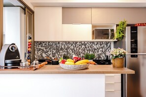 Apartment | Private kitchen - Pinheiros piscina vaga -Brazilian Corner (São Paulo)