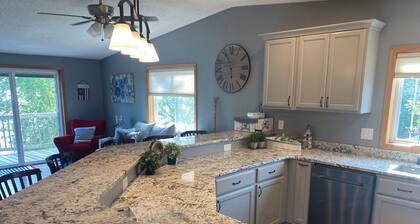 Watkins Lake House With Large Lot And Dock