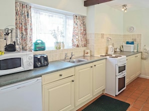 Fridge, microwave, oven, toaster - Holly Cottage, Newcastle Emlyn (Newcastle Emlyn)