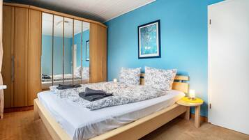 2 Schlafzimmer, Bügeleisen/Bügelbrett, kostenloses WLAN, Bettwäsche