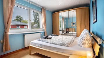 2 Schlafzimmer, Bügeleisen/Bügelbrett, kostenloses WLAN, Bettwäsche