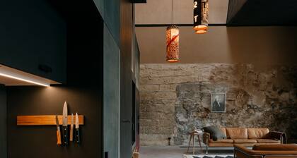 Ferienhaus 'Feuer Und Flamme' mit Bergblick, privater Terrasse und Wi-Fi