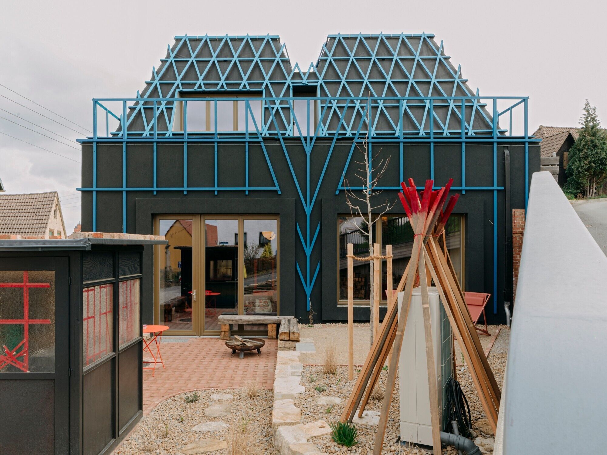 Enceinte de l’hébergement