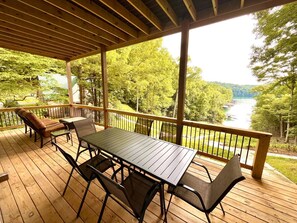 Outdoor dining - Two neighboring homes to accommodate 35+ guests (LaFollette)