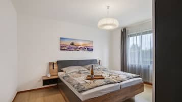 1 Schlafzimmer, kostenloses WLAN, Bettwäsche