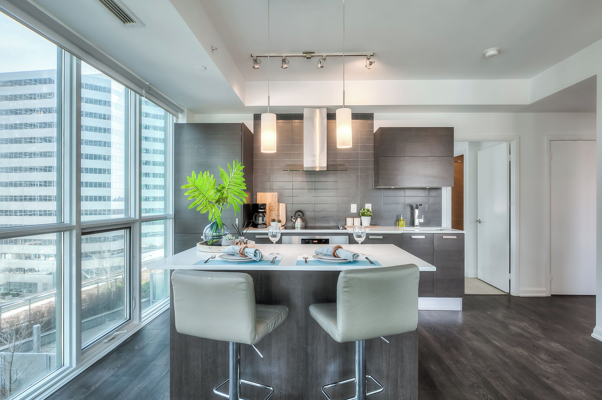 奢華套房, 2 間臥室, 城市景觀 | 房內用餐區