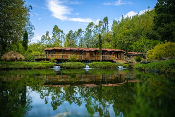Façade de l’hébergement 