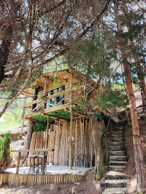 Tree House, Jetted Tub, Valley View | Terrace/patio - Refugio Natural - Guarne - Cabañas Ecológicas con Jacuzzi e hidromasaje (Guarne)