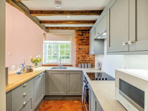 Private kitchen - Barn House is a lovely characterful barn conversion. (Aubourn)