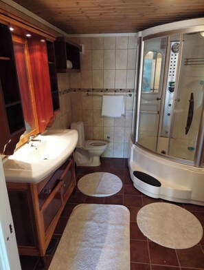 Soap, toilet paper
