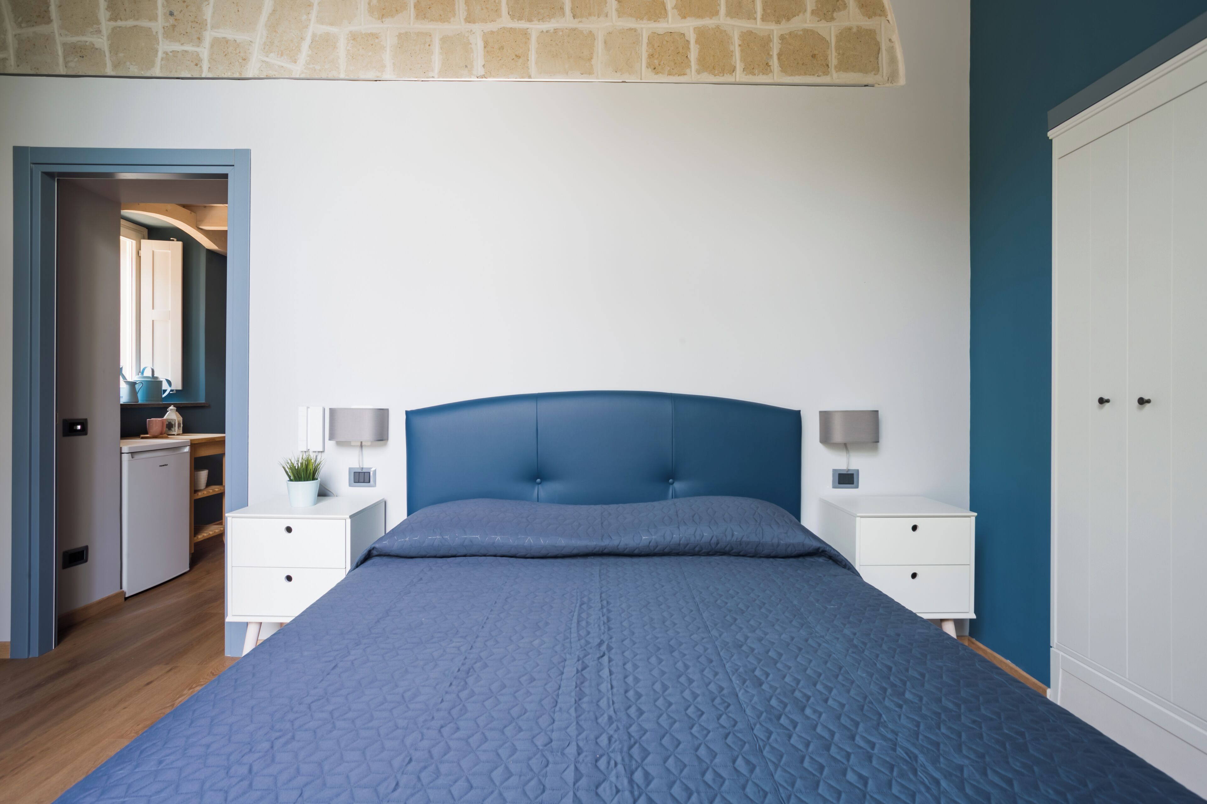 Deluxe Double Room, Garden View (Capri) | Hochwertige Bettwaren, Pillowtop-Betten, Zimmersafe