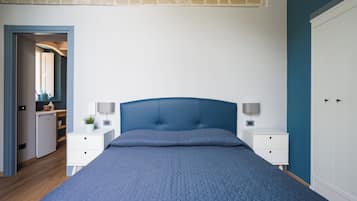 Deluxe Double Room, Garden View (Capri) | Hochwertige Bettwaren, Pillowtop-Betten, Zimmersafe