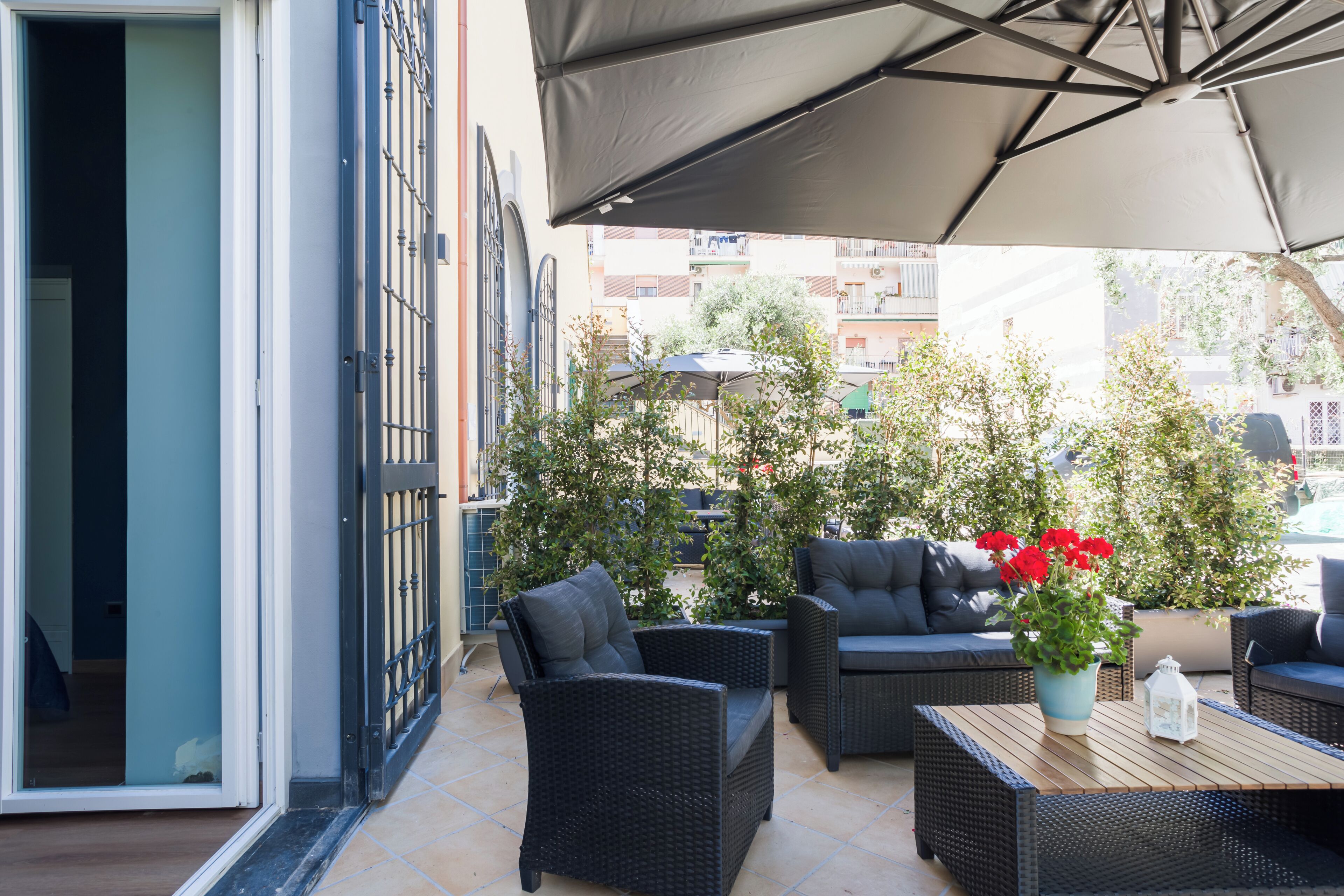 Deluxe Double Room, Garden View (Capri) | Terrazza/patio