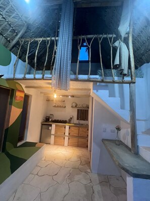 1 bedroom, desk, laptop workspace, iron/ironing board - Blue beach Eco-hotel by Sanfabini  (San Rafael del Yuma)