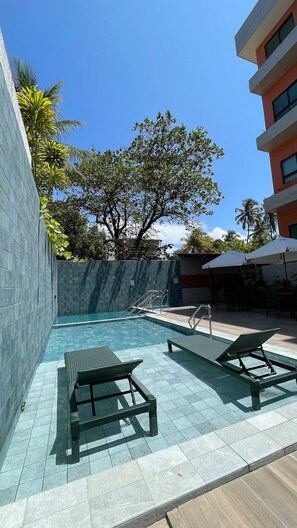 Outdoor pool - Flat 2 quartos no Dubourcq Residence  (Ipojuca)