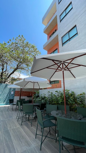 Terrace/patio - Flat 2 quartos no Dubourcq Residence (Ipojuca)