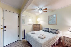 1 habitación, acceso a internet y ropa de cama