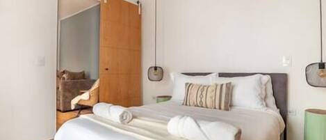 1 makuuhuone, silitysrauta/-lauta, Wi-Fi, vuodevaatteet