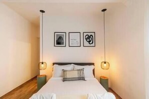 1 habitación, tabla de planchar con plancha y wifi 