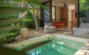 Pool - Apartment with Private Pool and Garden | •TEVA 1A (Tulum)