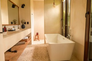 Hair dryer, towels - Room with Private Jungle Balcony |• TEVA 5B (Tulum)