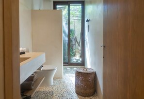 Hair dryer, towels - Room with Private Pool and Garden |• TEVA 1B (Tulum)