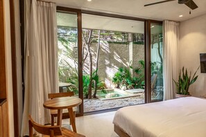 1 bedroom, iron/ironing board, WiFi, bed sheets - Room with Private Pool and Garden |• TEVA 2B (Tulum)