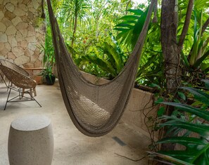 Terrace/patio - Apartment with Private Jungle Balcony |• TEVA 3A (Tulum)