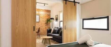 1 室のベッドルーム、アイロン / アイロン台、WiFi