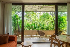 TV - Apartment with Private Jungle Balcony |• TEVA 4A (Tulum)