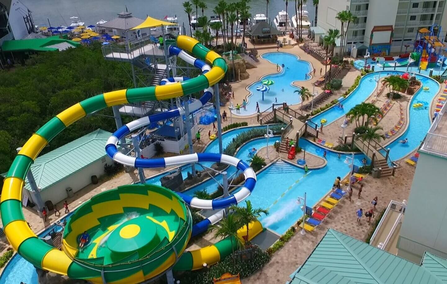 Pool view of vacation home property