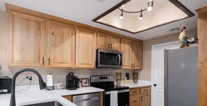 Fridge, microwave, oven, stovetop - Newly Renovated - Condo at Wolf Creek Golf Course  (Mesquite)