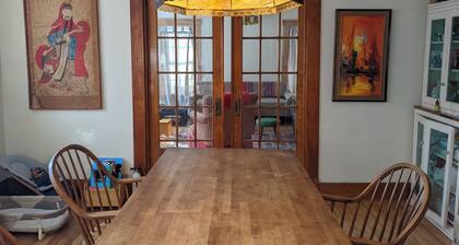 Large Sunny Downtown Artisanal Vermont Home w/ Porch, Private Chef, and Fire Pit