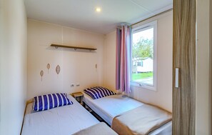 3 habitaciones y ropa de cama