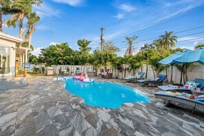 Una piscina climatizada