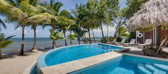 6-Guest Beachfront Oasis w/ Private Pool