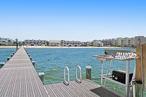 Beach - Incredible waterfront retreat with beach access, pool, dock & amazing Gulf views (Pensacola Beach)