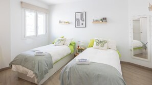 3 bedrooms, iron/ironing board, travel crib, WiFi