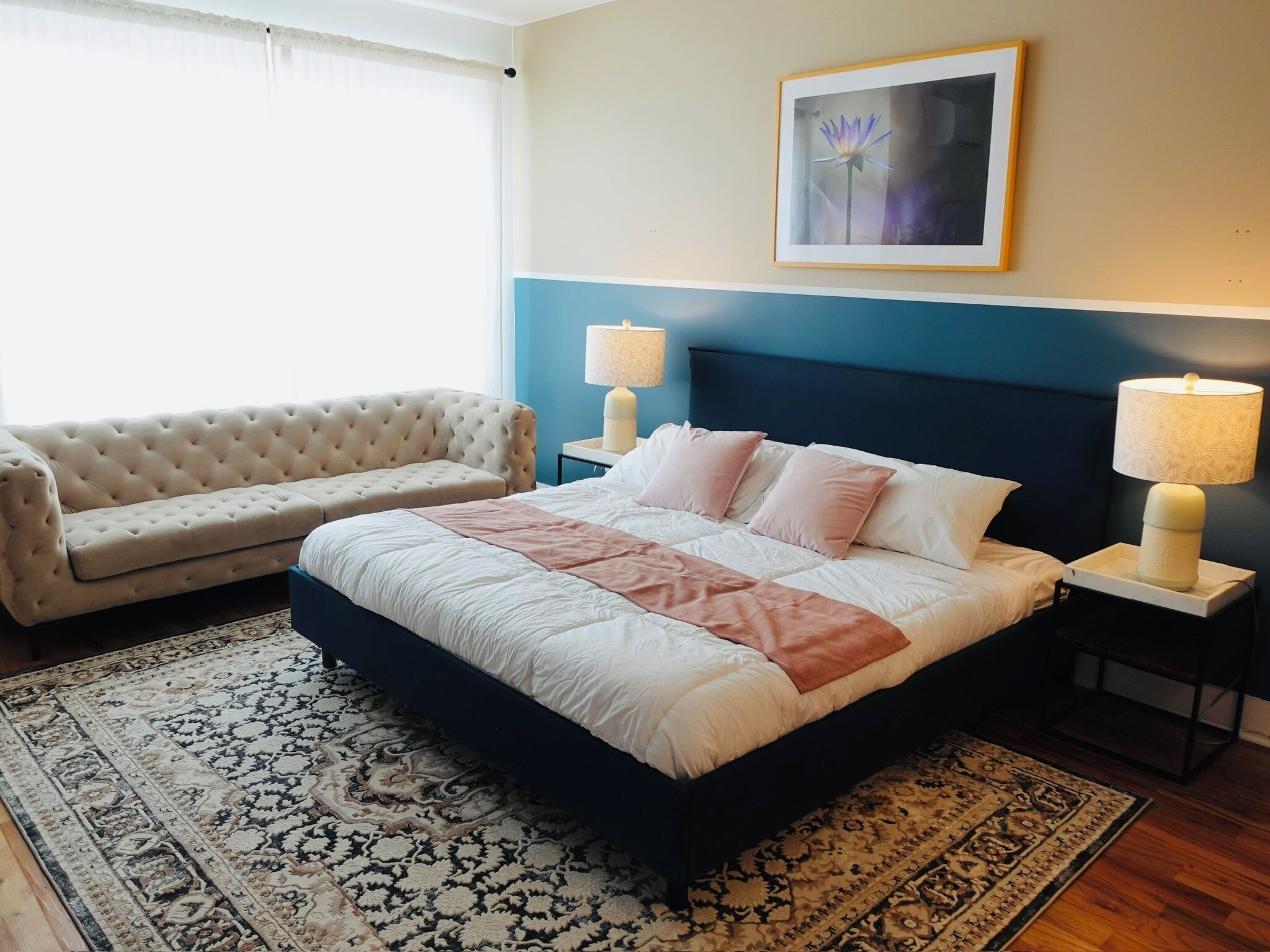 3 bedrooms, iron/ironing board, WiFi, bed sheets