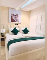 Desk, laptop workspace