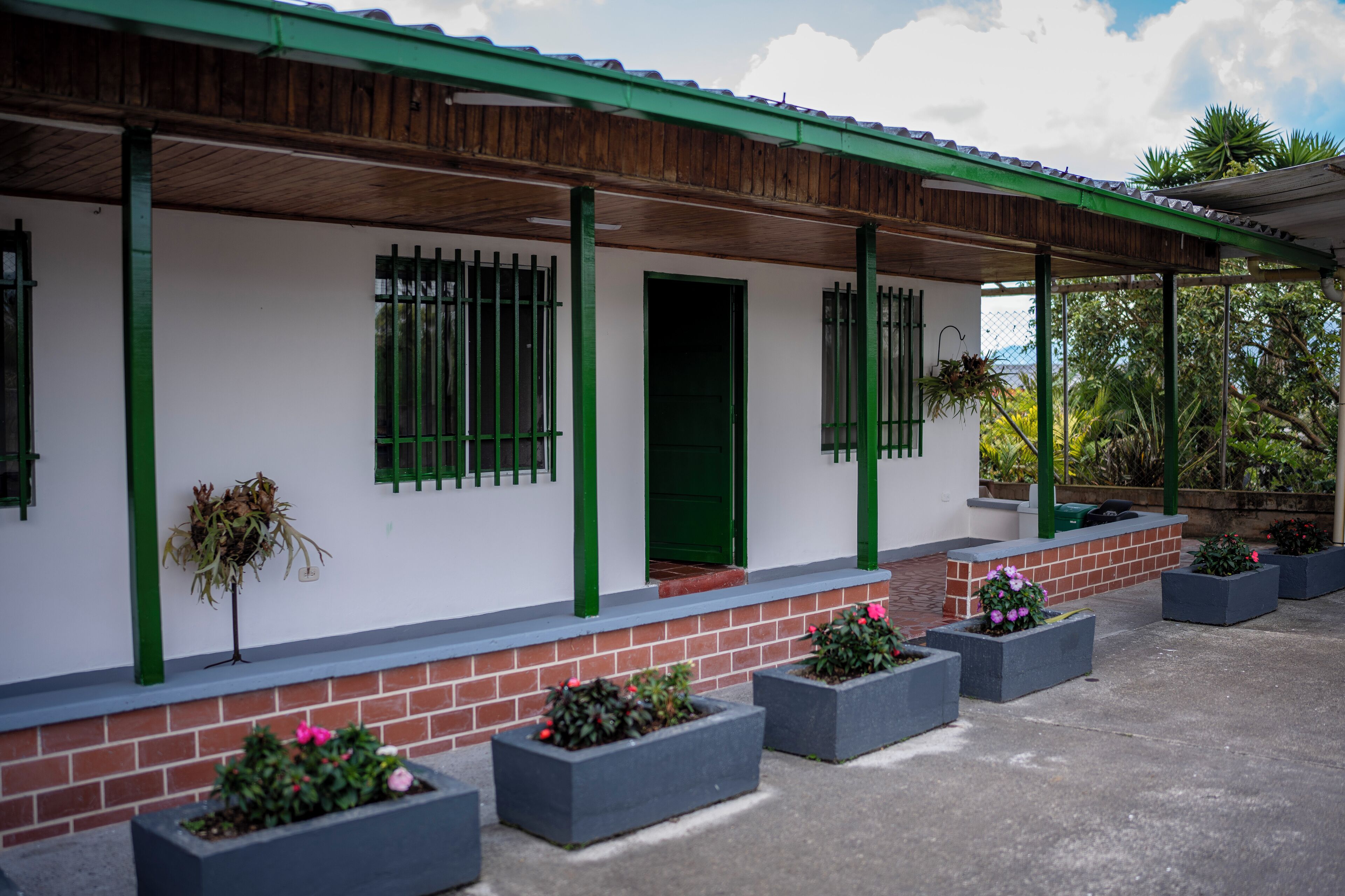 Fassade der Unterkunft