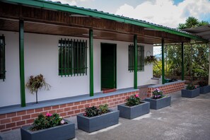 Voorkant van accommodatie